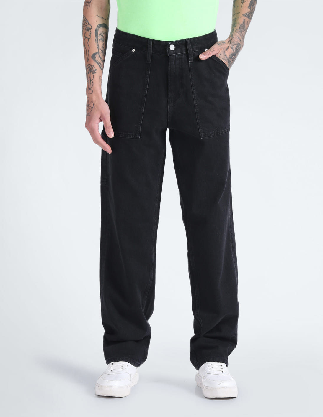 Buy Calvin Klein Sustainable 90s Straight Fit Jeans - NNNOW.com