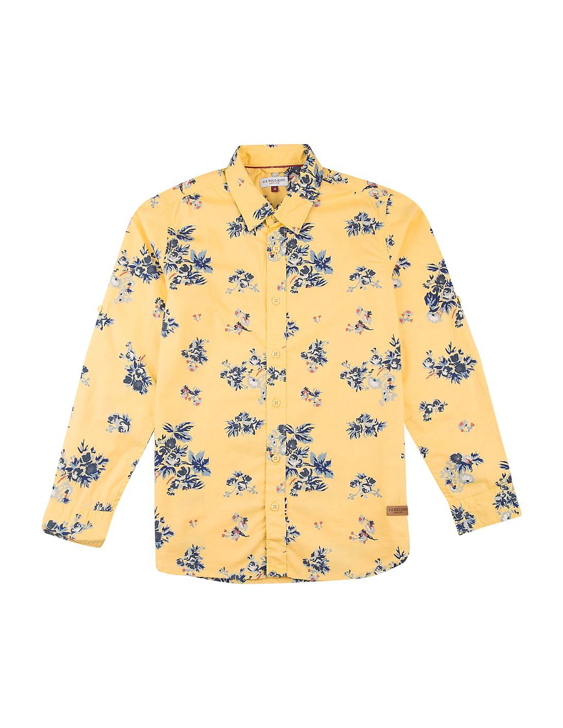 Buy U.S. Polo Assn. Kids Boys Boys Floral Print Shirt - NNNOW.com