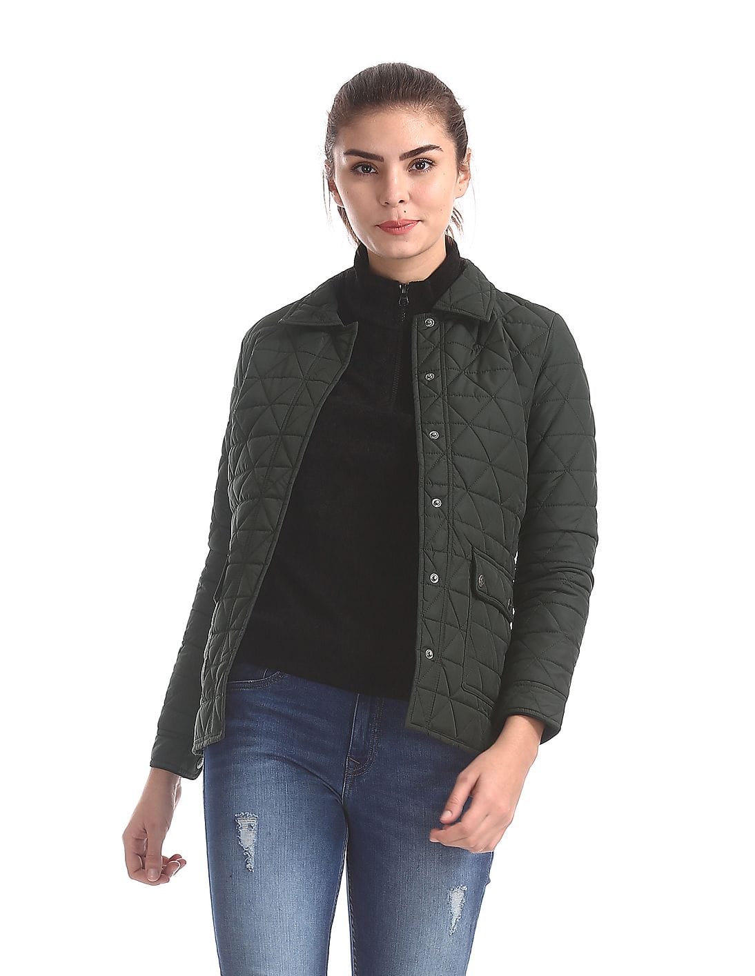 womens fall quilted jackets