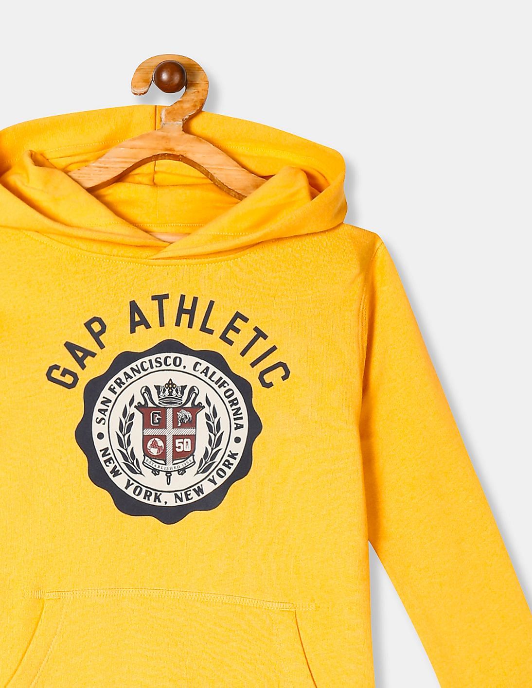 yellow gap hoodie