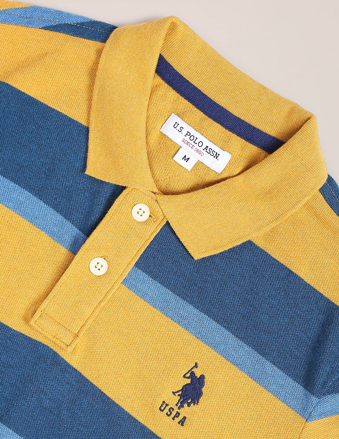 philme polo  navy×yellow size4 philme polo navy×yellow size4 Polo Ralph Lauren Short Sleeve