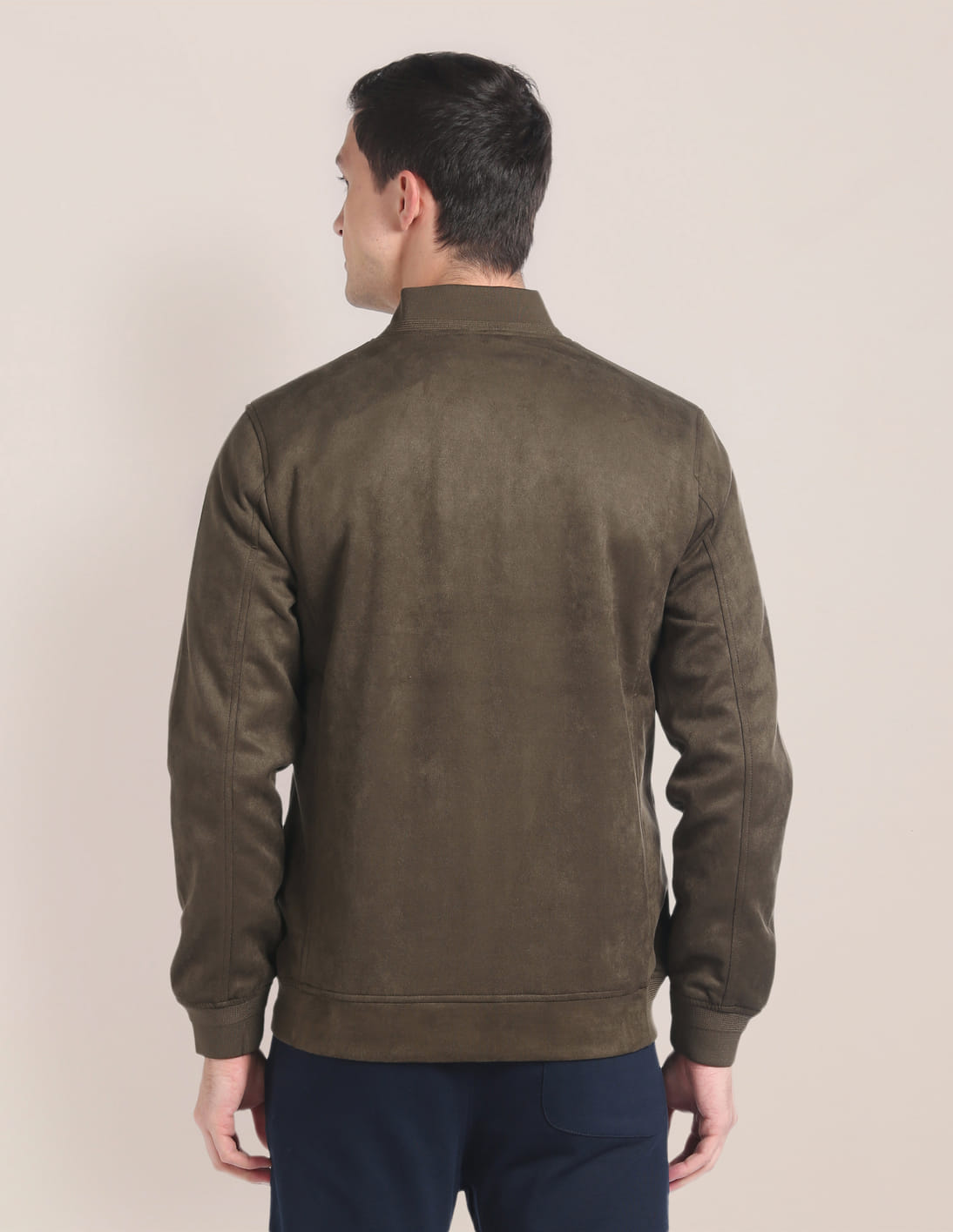 Buy U.S. Polo Assn. Suede Bomber Jacket - NNNOW.com