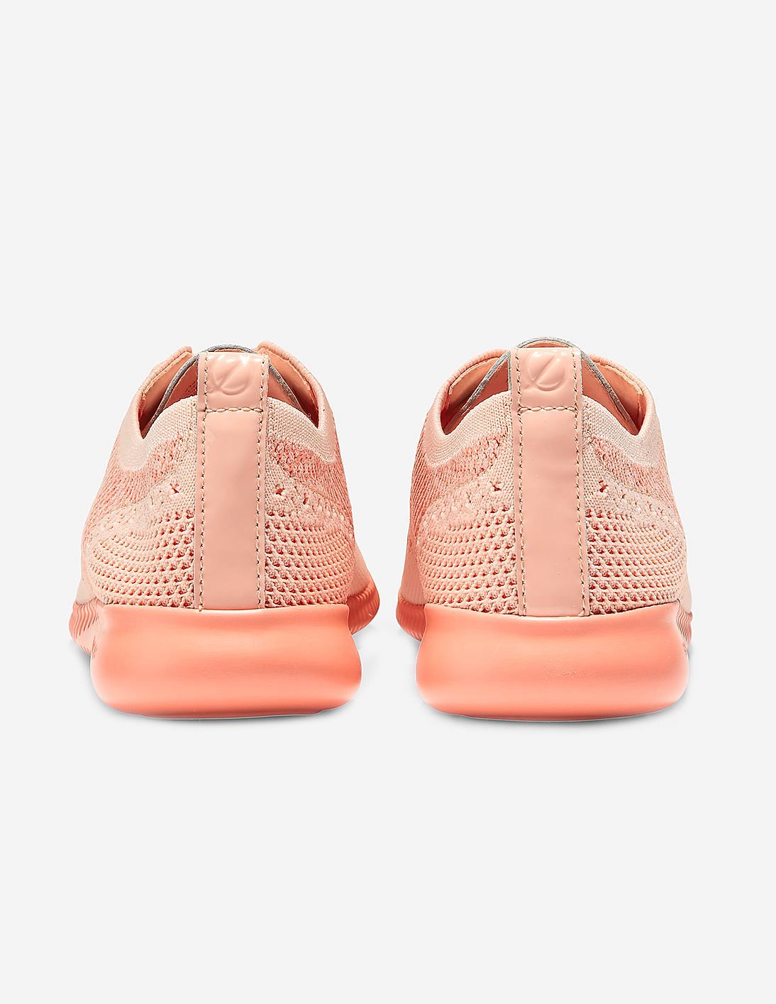 Buy Cole Haan Women Light Pink ZERØGRAND Wingtip Oxford