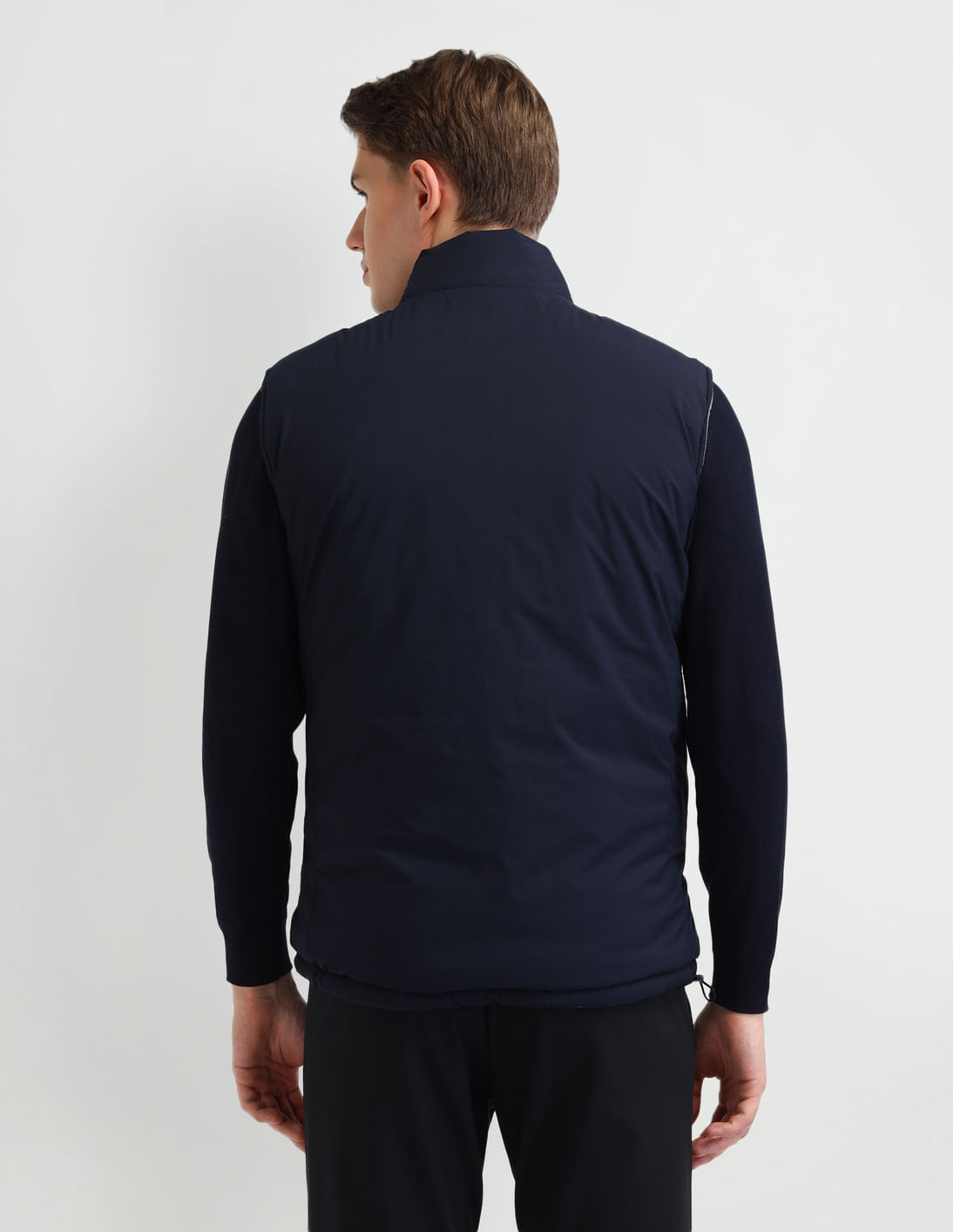 Buy Arrow Sport Solid Regular Fit Reversible Jacket - NNNOW.com