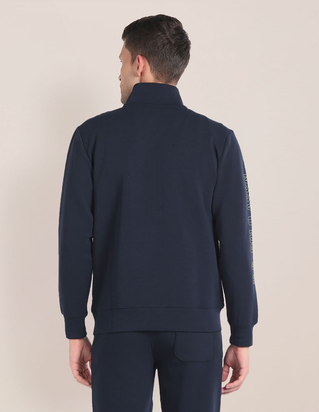 Buy U.S. Polo Assn. High Neck Brand Print Sweatshirt - NNNOW.com