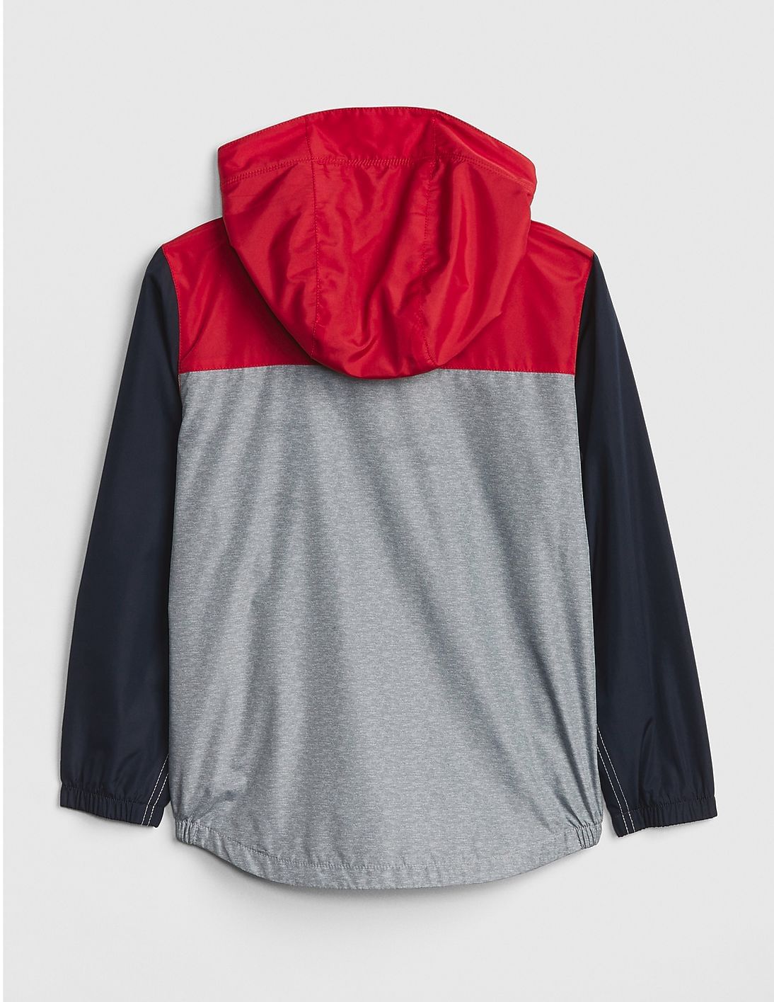 Buy GAP Boys Grey Colour Block Windbuster Jacket - NNNOW.com
