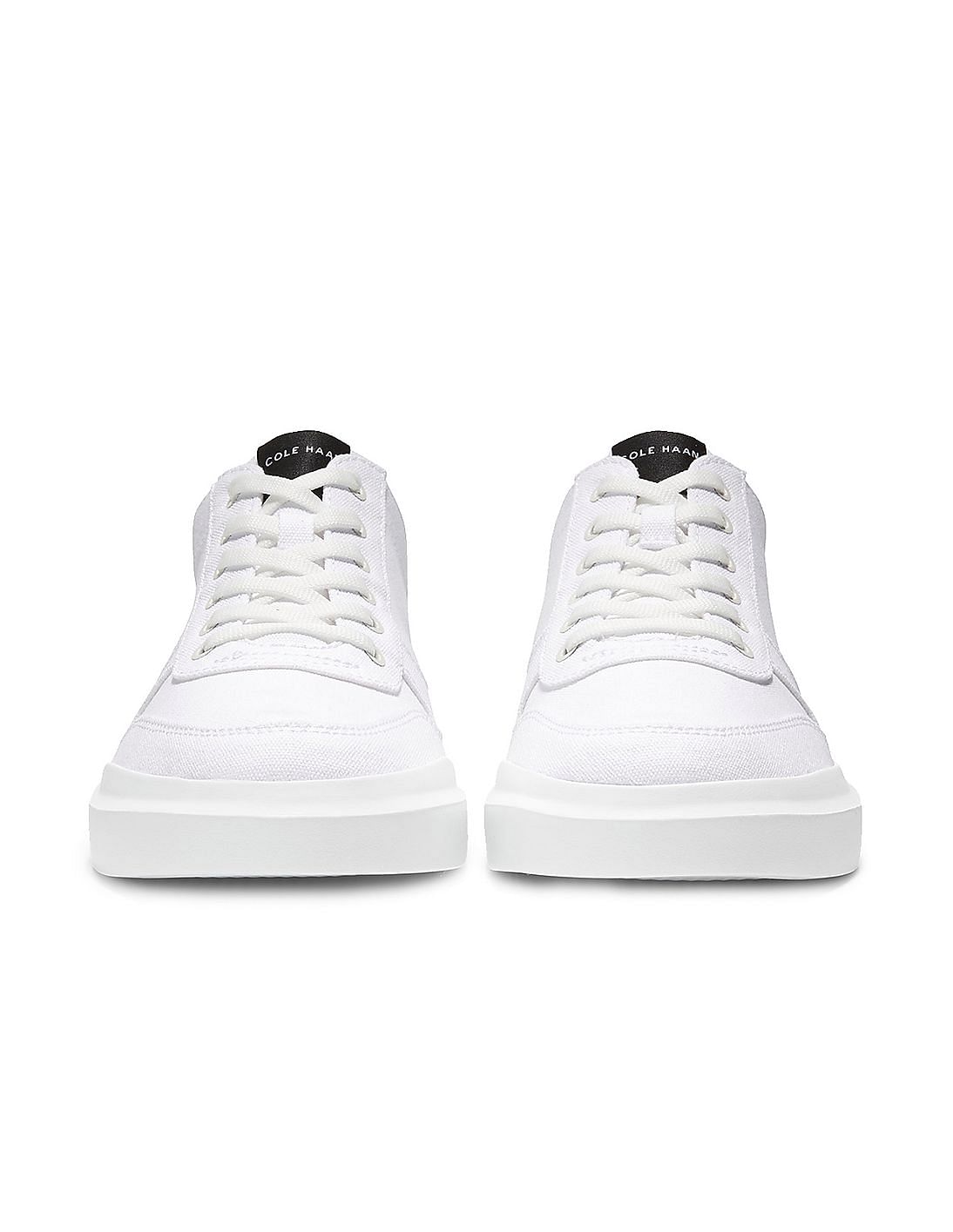 Buy Cole Haan Men White Grandpro Rally Canvas Court Sneakers
