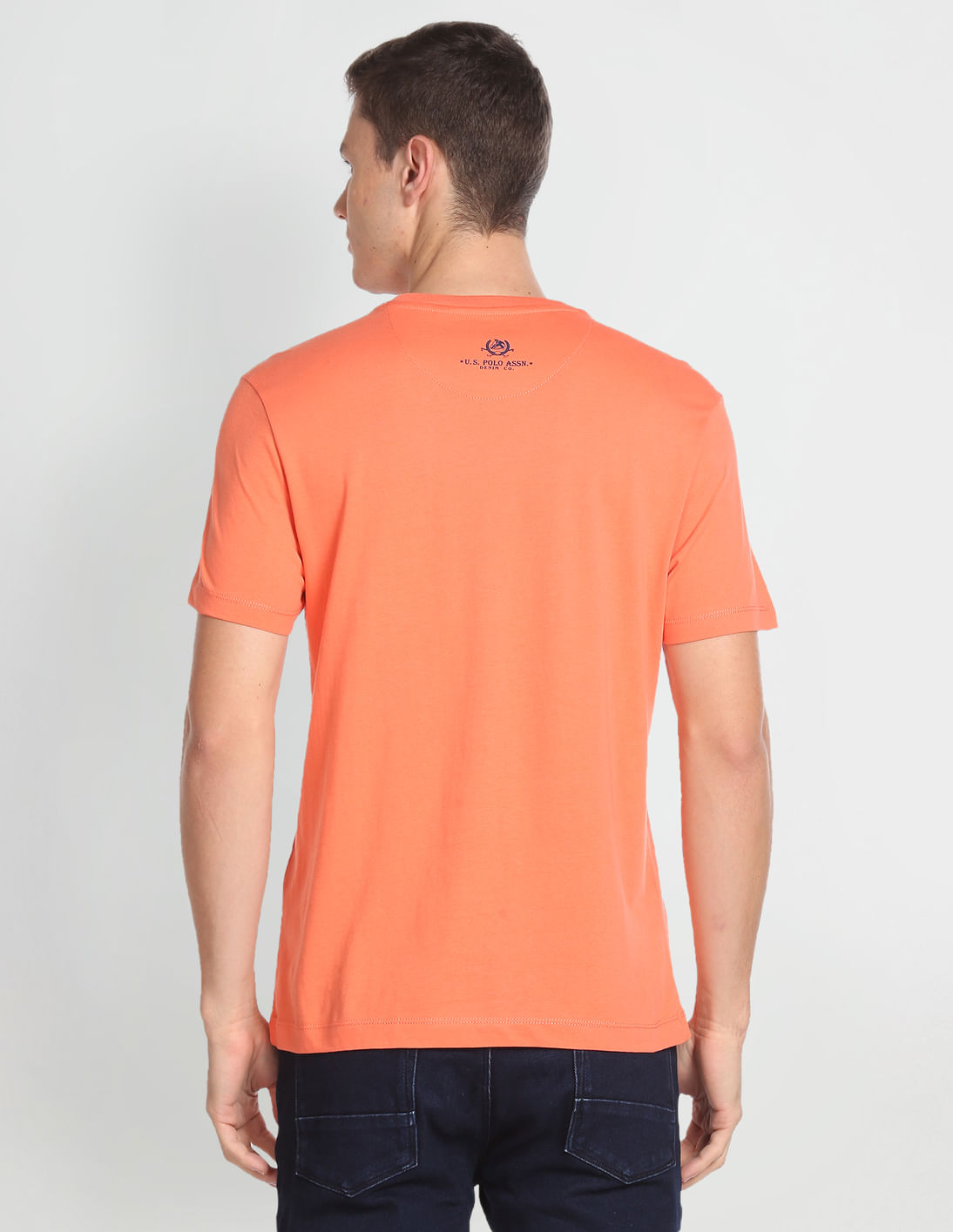 Buy U.S. Polo Assn. Crew Neck Graphic Print T-Shirt - NNNOW.com
