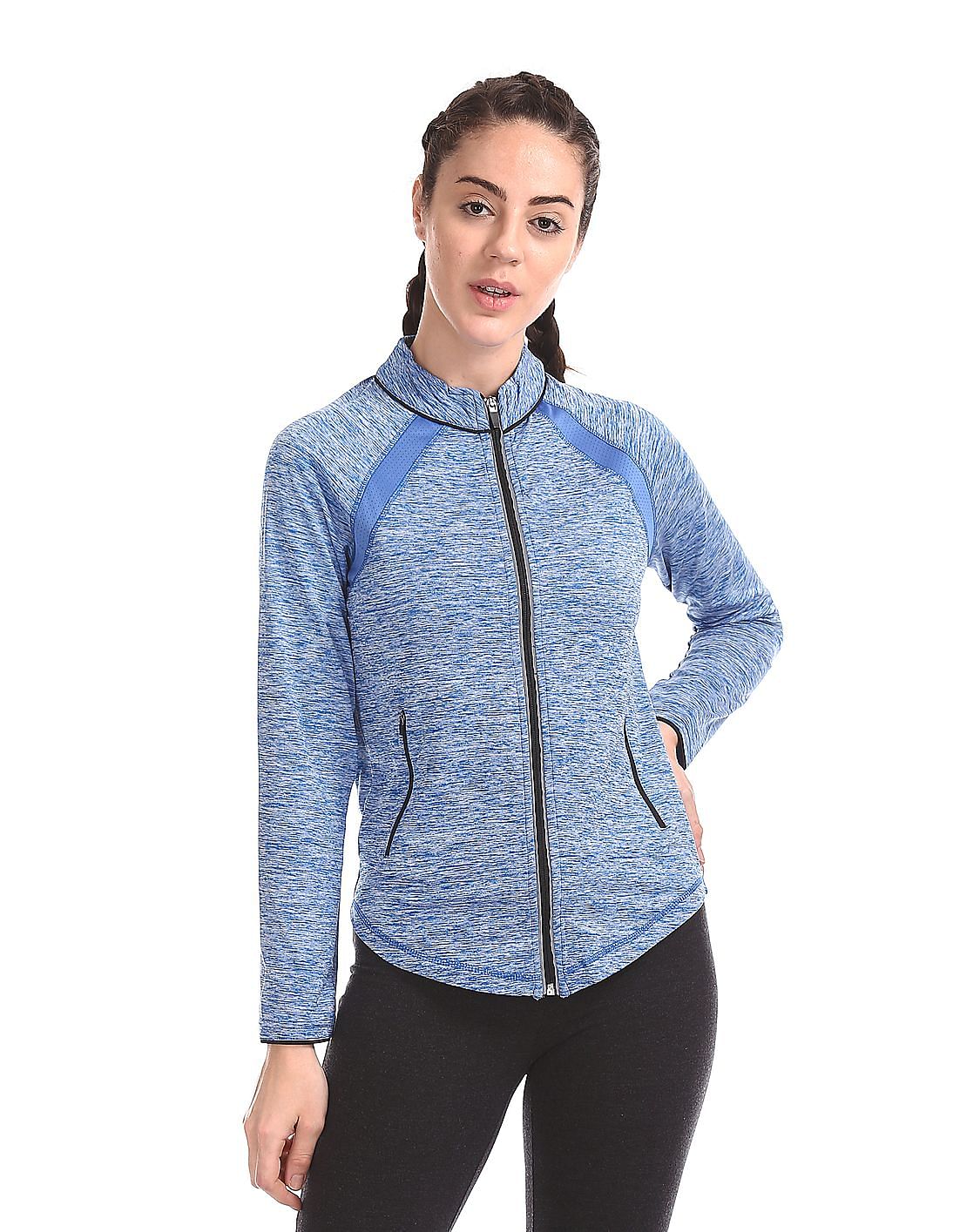 Buy Women Raglan Sleeve Active Sweatshirt online at NNNOW.com