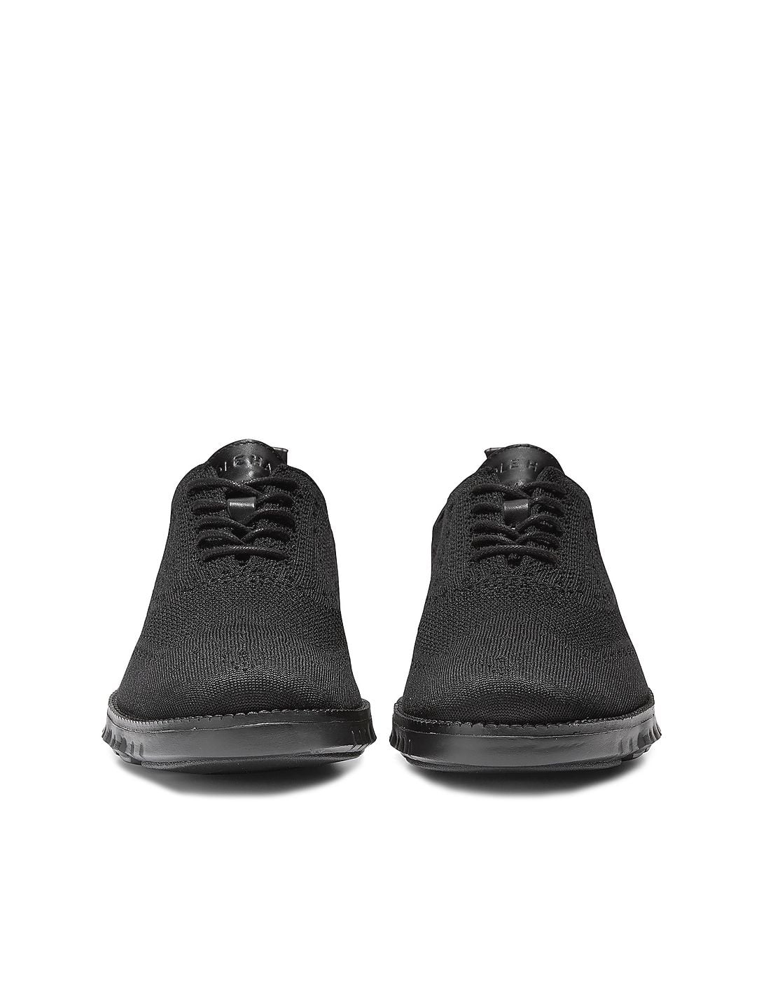 Buy Cole Haan Men Black Knit Zerogrand Stitchlite Oxford  display picture 1