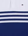 Tommy Hilfiger Kids Boys Colorblock Regular-Fit Cotton Polo T-Shirt