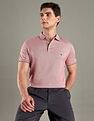 Tommy Hilfiger Printed Regular-Fit Cotton Polo T-Shirt