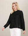 U.S. Polo Assn. Women Solid Viscose Shirt