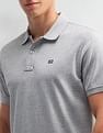 Arrow Sports Solid Regular Fit Polo Shirt