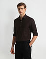 Arrow Horizontal Striped Cotton Shirt