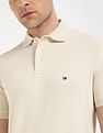 Tommy Hilfiger Solid Slim-Fit Cotton Polo Shirt