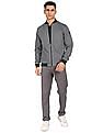 U.S. Polo Assn. Stand Collar Striped Jacket