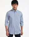 Tommy Hilfiger Checks Regular-Fit Poplin Woven Shirt