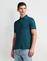 Arrow Pique Knit Solid Polo Shirt