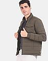 U.S. Polo Assn. Stand Collar Solid Puffer Jacket