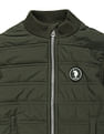 U.S. Polo Assn. Kids Boys High Neck Knitted Jacket