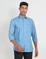 Arrow Sports Geometric Print Cotton Shirt