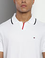 Tommy Hilfiger Tipped Collar Organic Cotton Polo Shirt