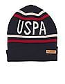 U.S. Polo Assn. Brand Pattern Striped Beanie Cap