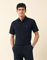 U.S. Polo Assn. Tailored Fit Solid Pure Cotton Shirt