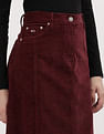 Tommy Hilfiger Slim Fit Corduroy Maxi Skirt