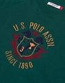 U.S. Polo Assn. Women Raglan Sleeve Embroidered Sweatshirt