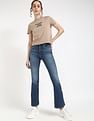 Calvin Klein Jeans Womens Whiskered Skinny Fit Jeans