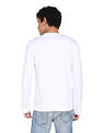 Flying Machine Ribbed Neck Brand Print Sweatshirt