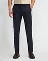 Arrow Newyork Slim Fit Solid Trousers