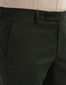 Arrow Mid Rise Carson Tapered Fit Trousers