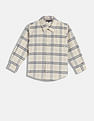 Tommy Hilfiger Kids Boys Checks Regular-Fit Cotton Shirt