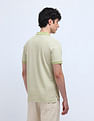 Flying Machine Cotton Geometric Printed Polo Shirt