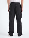 Flying Machine Mid Rise Loose Fit Cargo Pants