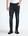 Flying Machine Morrison Skinny Cropped Dark Wash Jeans