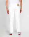 U.S. Polo Assn. Denim Co. Harold Slim Straight Fit White Jeans