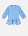 Tommy Hilfiger Kids Girls Cut-Work Relaxed-Fit Cotton Dress