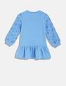 Tommy Hilfiger Kids Girls Cut-Work Relaxed-Fit Cotton Dress