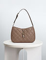 U.S. Polo Assn. Women Quilted Monogram Baguette Bag