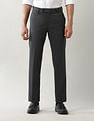 Arrow Solid Autoflex Dobby Trousers