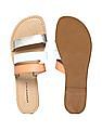 Aeropostale Triple Strap Slip On Sandals