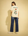 Flying Machine Women K-Street X Wide Leg Fit Cross Pocket Jeans