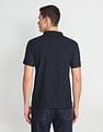 USPA Active Solid Brand Tape Polo Shirt