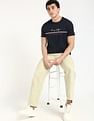 Tommy Hilfiger Embroidered Logo Regular-Fit Cotton T-Shirt