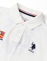 U.S. Polo Assn. Kids Boys Brand Appliqued Regular Fit Polo Shirt