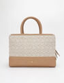 Tommy Hilfiger Logo White Polyester Sling Bag